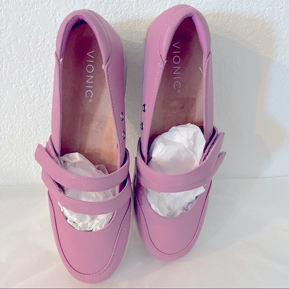 Vionic  Adjustable Maryjane Magnolia Cala Sneakers Vintage Mauve 8
